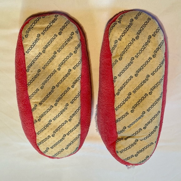 Snoozies women plush slippers size L new without tags - Picture 3 of 4